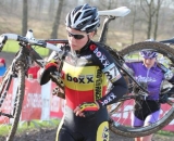 Sanne Cant (BOXX Veldritacademie) finished 9th in the race in 6th in the World Cup. ©Thomas van Bracht 