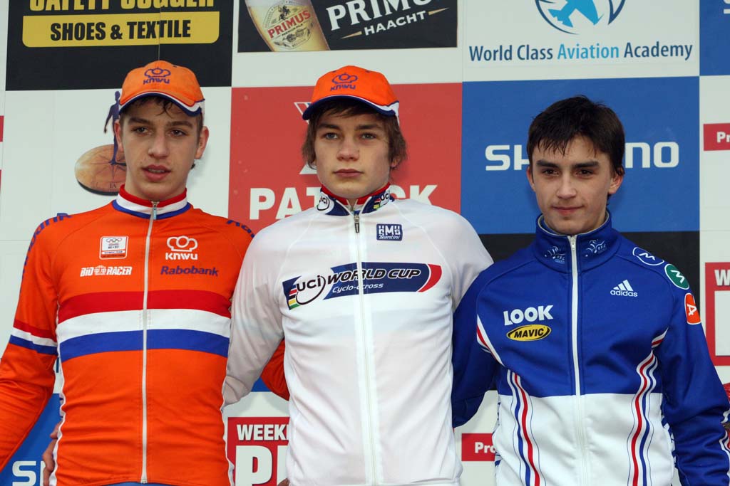 Van Der Poel won the day and the overall title. ? Bart Hazen
