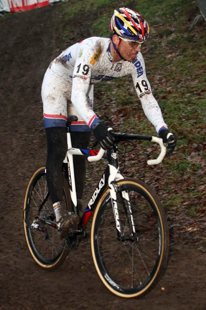 Zdenek Stybar on his way to second in Hoogerheide. ? Bart Hazen