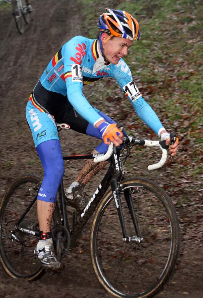 Joeri Adams finished seventh in Hoogerheide. ? Bart Hazen