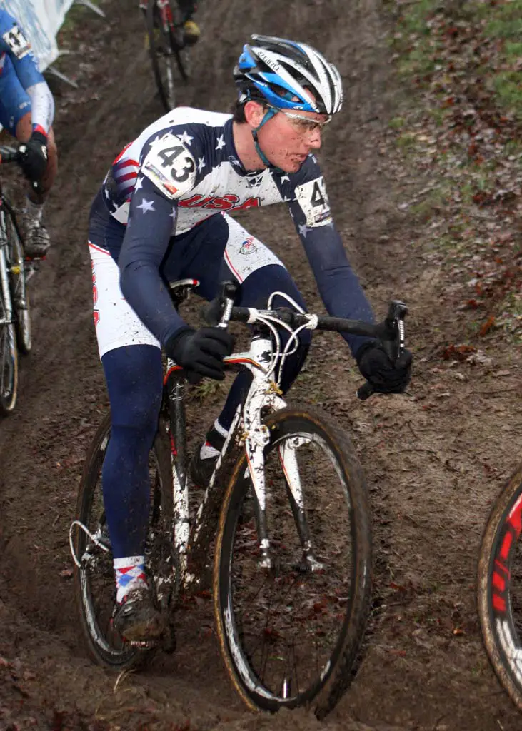 Luke Keough was one of many American racers in Hoogerheide getting ready for the World Championships. ? Bart Hazen