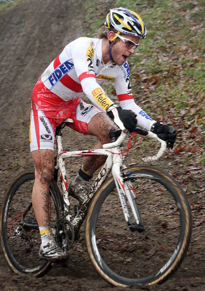 Kacper Szczepaniak rode from deep in the field to take the win. ? Bart Hazen