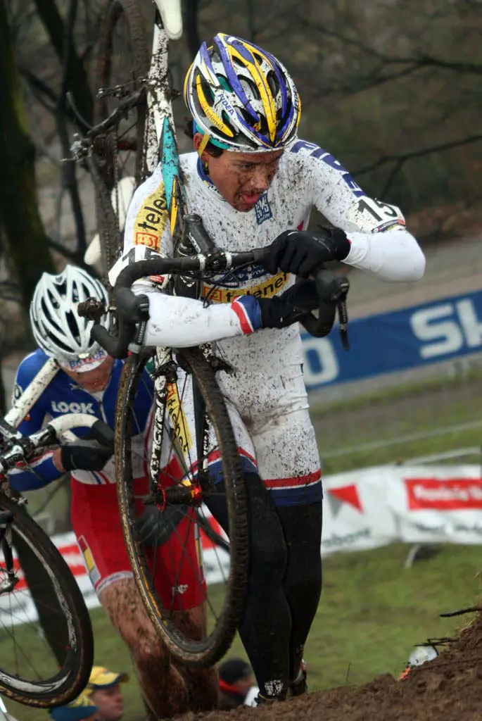 Tom Meeusen took second in Hoogerheide. ? Bart Hazen