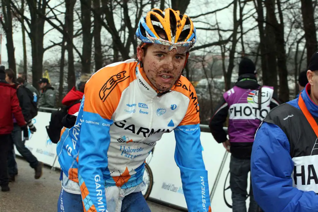 Danny Summerhill tasted the mud in Hoogerheide. ? Bart Hazen