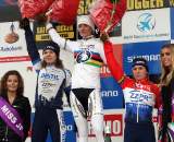 Van Den Brand (l), Vos and Van Paassen on the podium. ? Bart Hazen