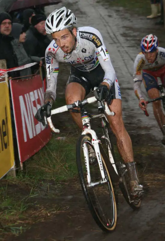 Niels Albert took to the front after a slow start. ? Bart Hazen