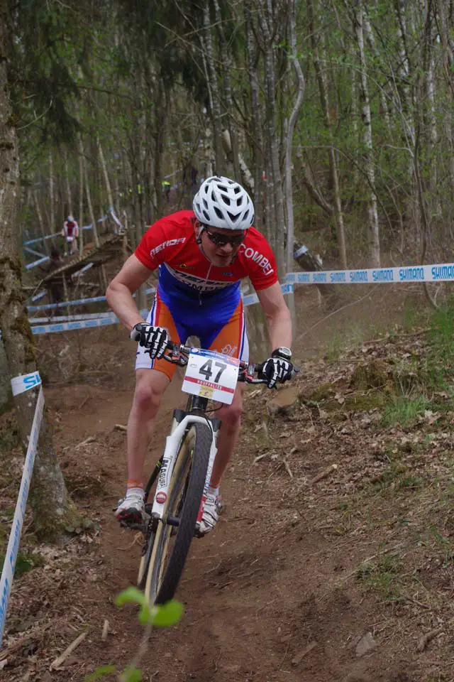 Michiel, Junior winner, on course ? Jonas Bruffaerts