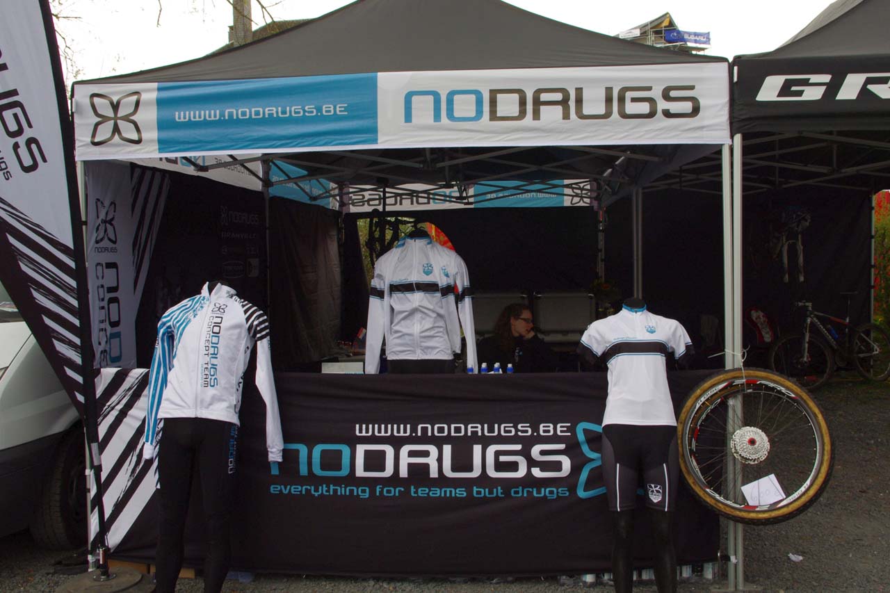 A new Belgian team, No Drugs is actually a clothing company ? Jonas Bruffaerts