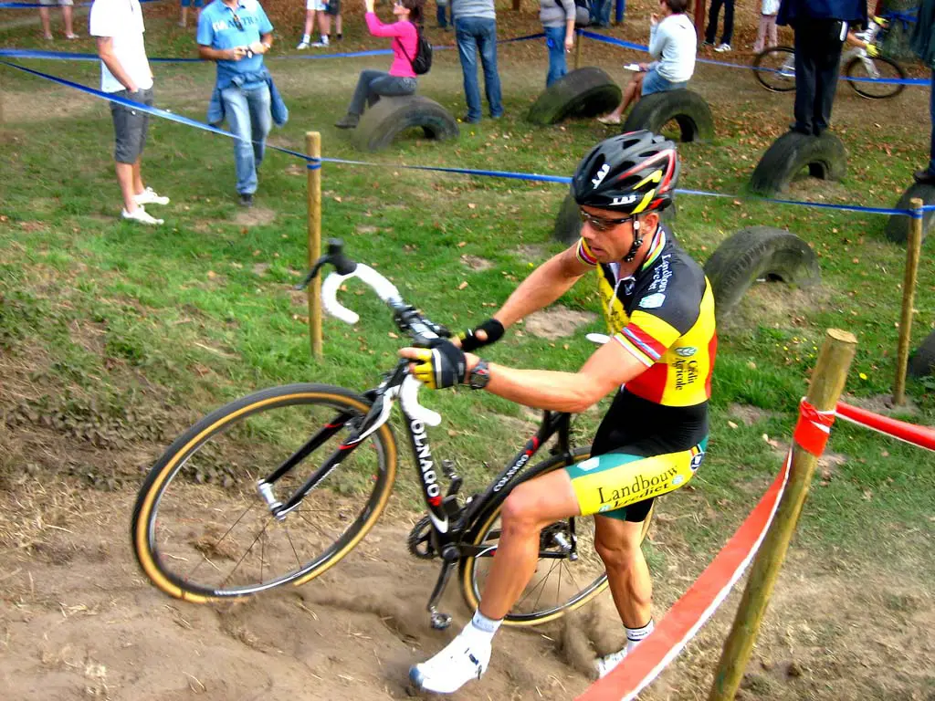 Sven Nys went on the early attack. by Dan Seaton