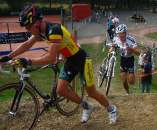 Sven Nys showed much better form than last week and contested the race until a flat. by Dan Seaton