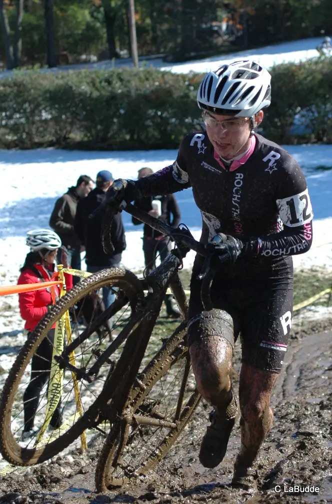 Molly Hurford makes a splash at the run-up at HPCX 2011 © Chris LaBudde   