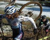 Elite men’s riders attacking uphill at HPCX 2011 © Chris LaBudde   