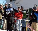 The beer hand-up is a honored tradition among the Ice Weasels. ? Natalia McKittrick | Pedal Power Photography | 2009