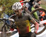 Belgian Champion Sven Nys on his way to a third place finish © Cyclocross Magazine