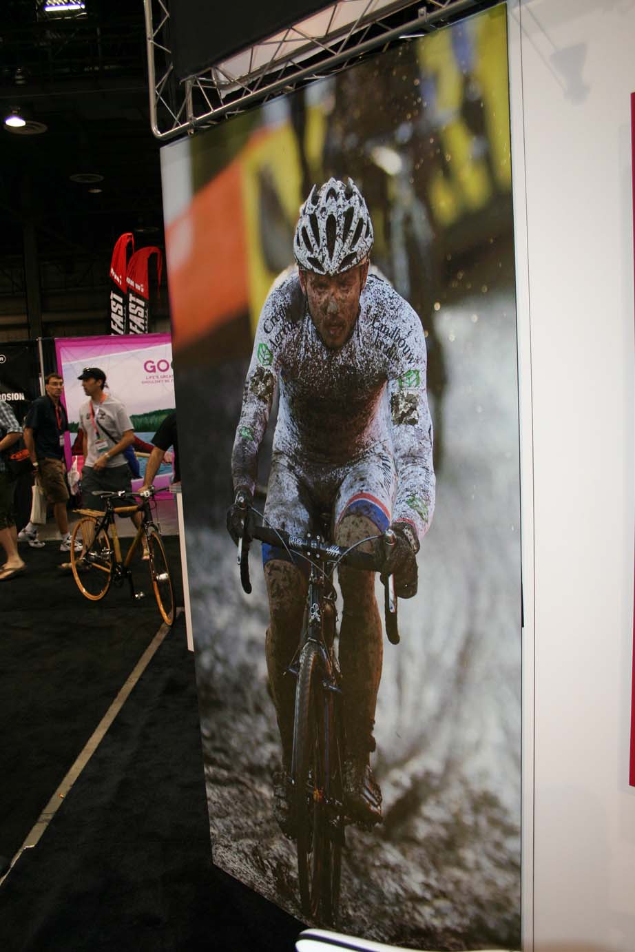 Perhaps one day he\'ll visit Interbike and CrossVegas, but for no