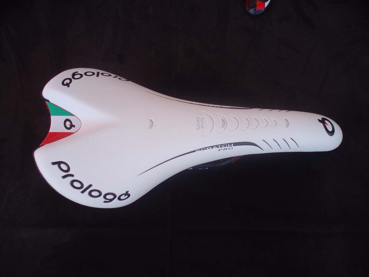 Prologo's Scratch Pro saddle is the saddle of choice for the new Cannondale line. by Jake Sisson