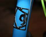 An intricate, metal head badge indicates this isn&#039;t a mass-produced frame.  ?Cyclocross Magazine