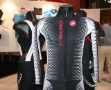 The cyclocross skinsuit (winter shown here) features a robust, protected zipper © Josh Liberles