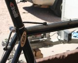 Seat tubes and brake cable stop, Cielo &#039;cross bike © Josh Liberles