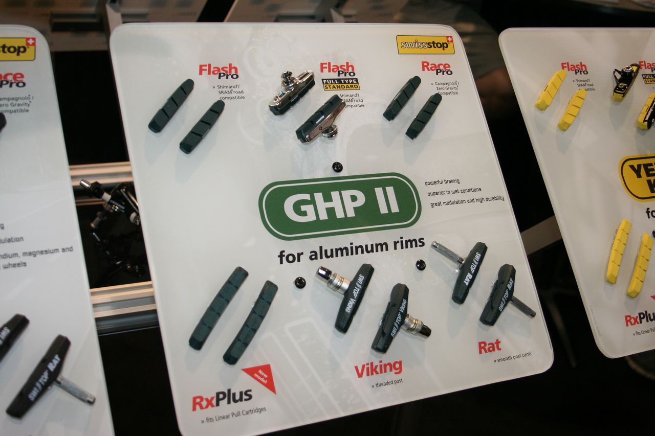 SwissStop's new dark green GHP IIs, in all its iterations © Josh Liberles