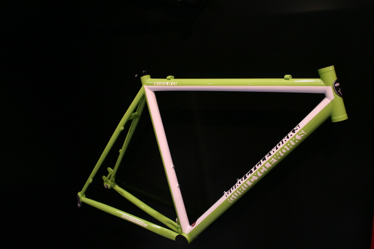 The paint color options run the gamut, but this green and white model showed off the steel Sidero nicely © Josh Liberles