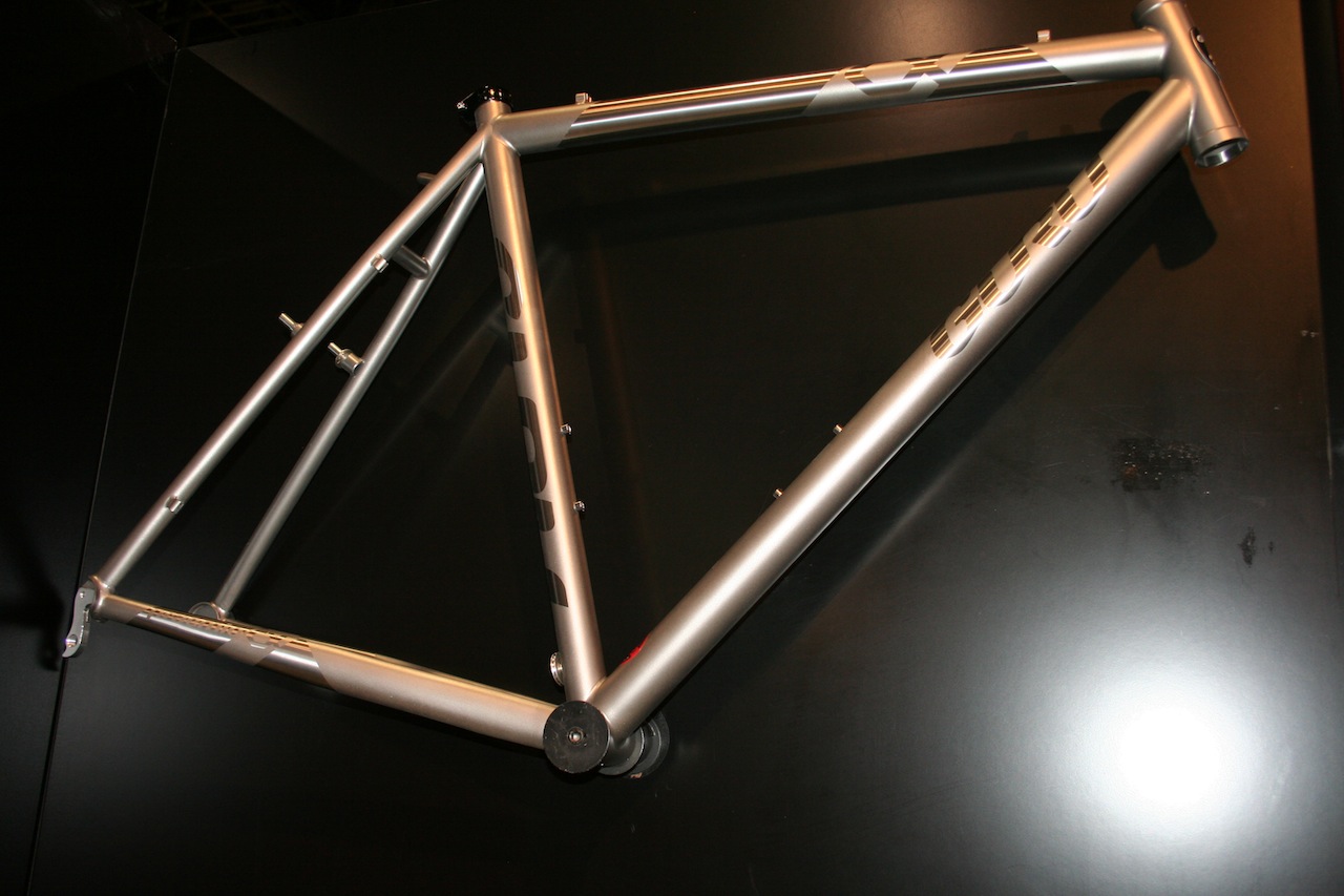 The Praemio titanium frame is the other current custom cyclocross option © Josh Liberles