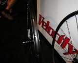 The Velocity A23 clincher rims offer stout tire support © Josh Liberles