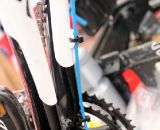 Todd Wells' 2012 Specialized Crux Expert with secured cable housing. © Cyclocross Magazine