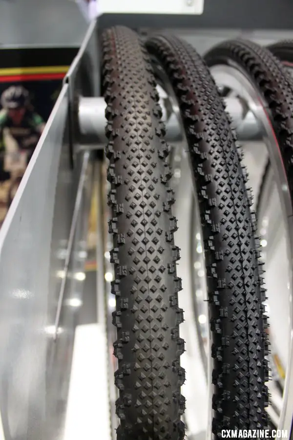 Ready to monster cross? Kenda has a Happy Medium cyclocross tire now available in a 40c option. Cyclocross Tires at Interbike 2011. © Cyclocross Magazine