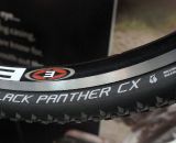 The Black Panther cyclocross tire will be in production late this year, for next season. Cyclocross Tires at Interbike 2011. © Cyclocross Magazine