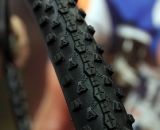 Vredestein is eyeing the cyclocross market, and showed off their upcoming Black Panther tread. Cyclocross Tires at Interbike 2011. © Cyclocross Magazine