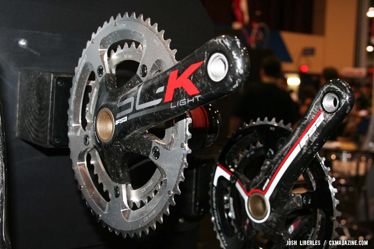 The new SL-K Light and K-Force cranks take advantage of the new BB 386 system. ©Cyclocross Magazine