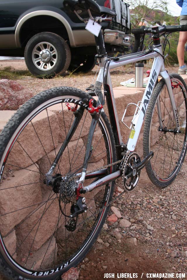 Ritchey Zeta wheels and Kore Race+ cantilevers. © Cyclocross Magazine