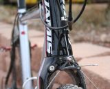 The Supernova features a tapered head tube and good fork clearance. © Cyclocross Magazine