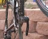 The wide down tube and bottom bracket junction on the Supernova. © Cyclocross Magazine