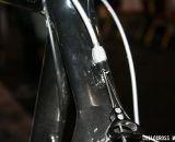The Crossberg's removable rear brake cable stop.