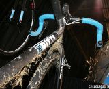 Post-CrossVegas, a grassy carbon down tube on Curi Mattis' Ritte Steeplechase.