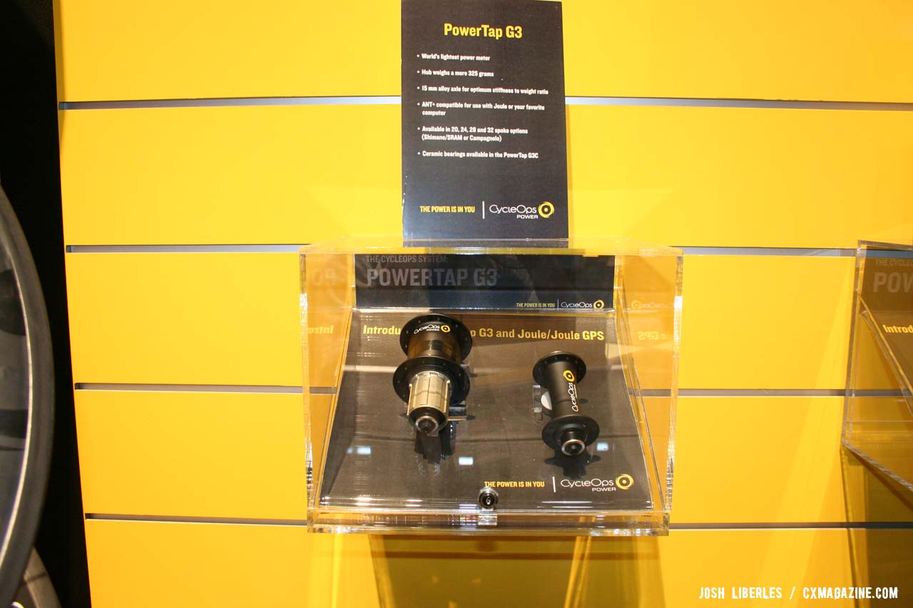 The new PowerTap G3 hubs. ©Cyclocross Magazine