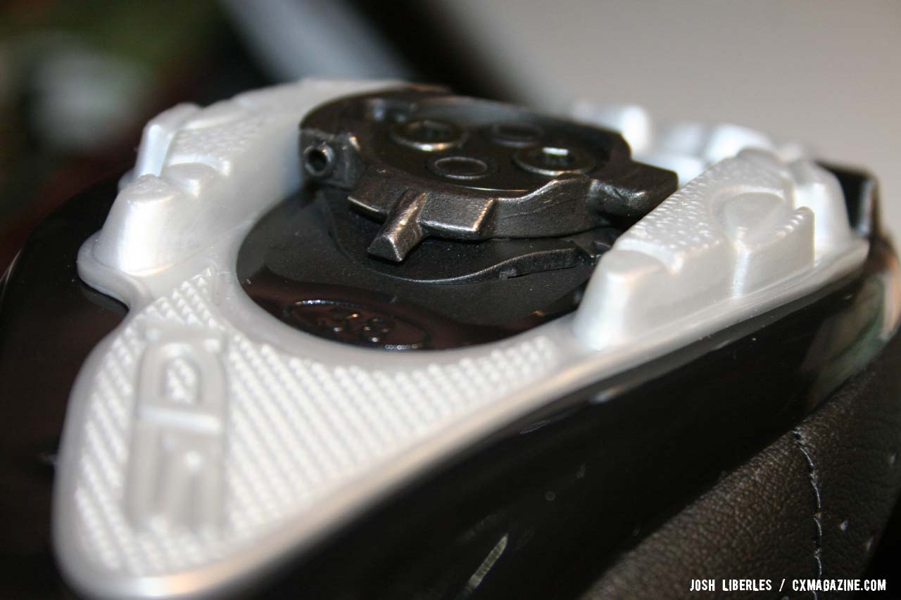 The cleat is the only part on the shoe that interfaces with the pedal. ©Cyclocross Magazine