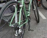 All aluminum, with a single front ring. ©Cyclocross Magazine All aluminum, with a single front ring. ©Cyclocross Magazine