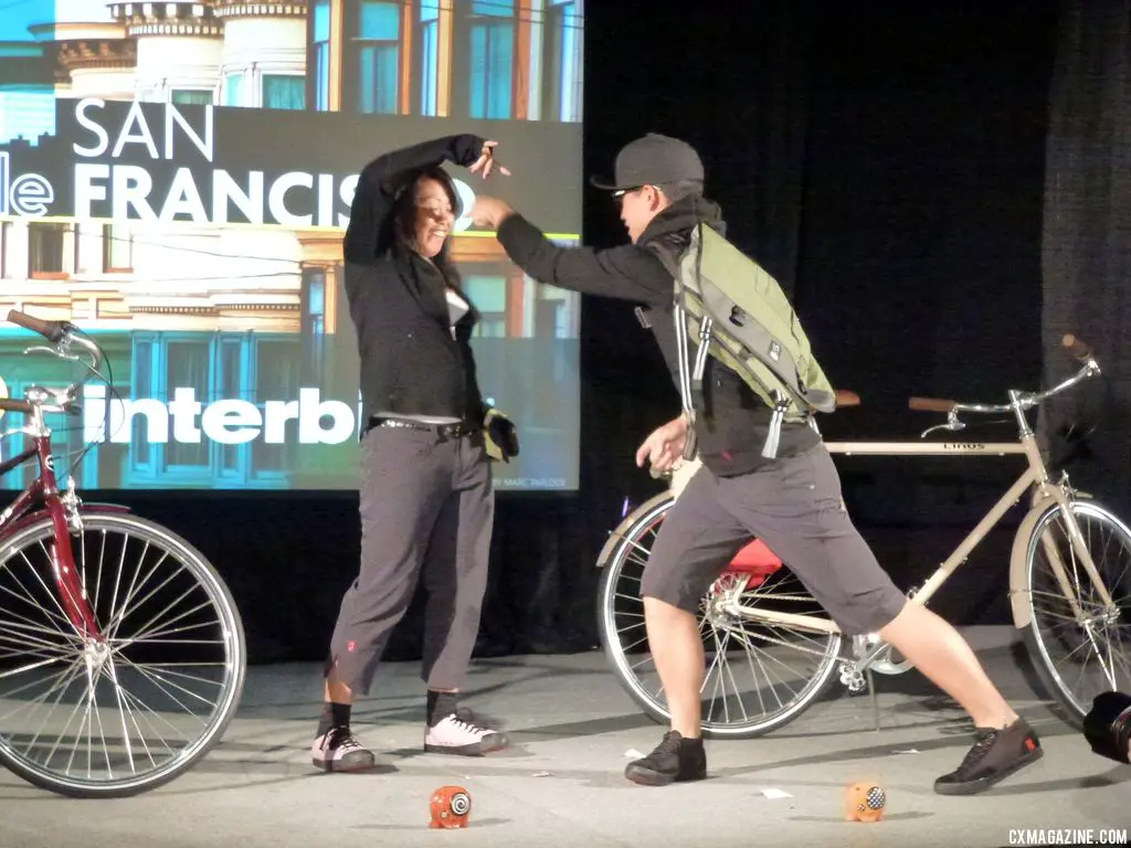 The breakdancers in San Francisco. © Cyclocross Magazine