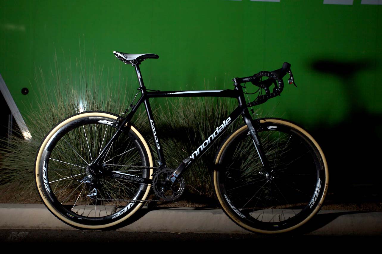 Jamey Driscoll's Cannondale CAAD 9 Cross. ? Joe Sales