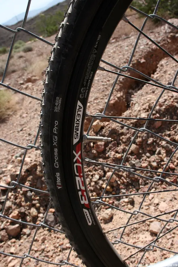 Vittoria tires come stock. © Cyclocross Magazine