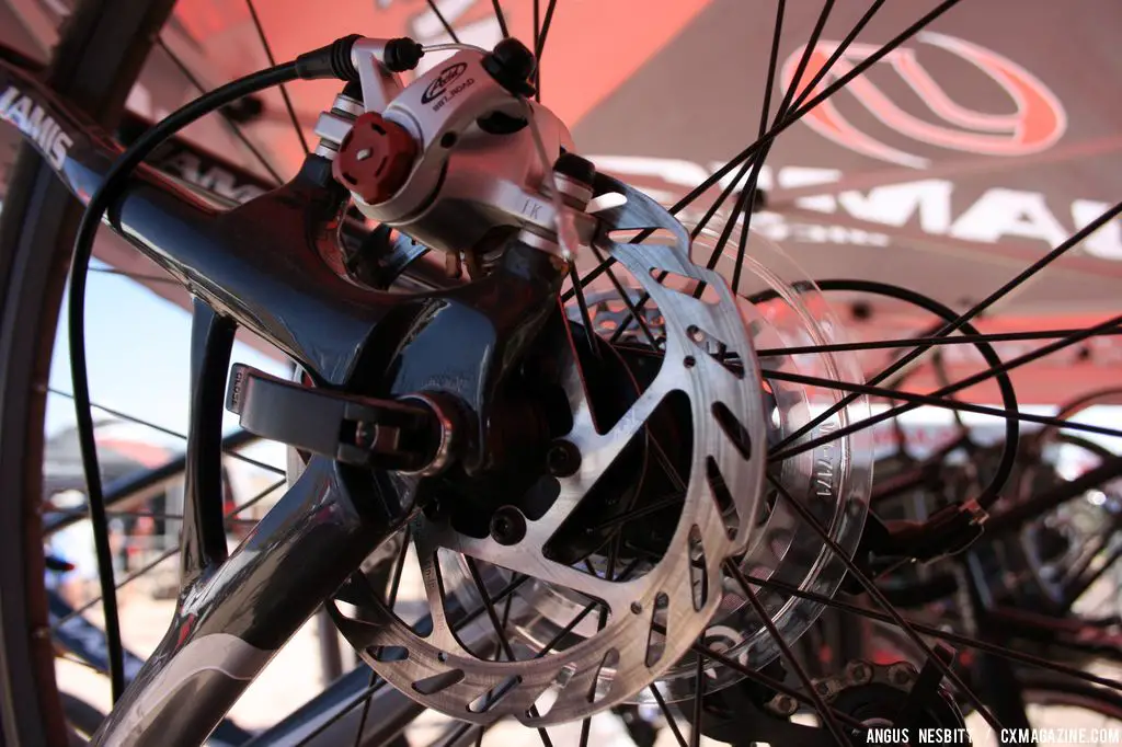 Avid mechanical disc brakes. © Cyclocross Magazine