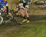 The first lap was carnage for the CXW team.