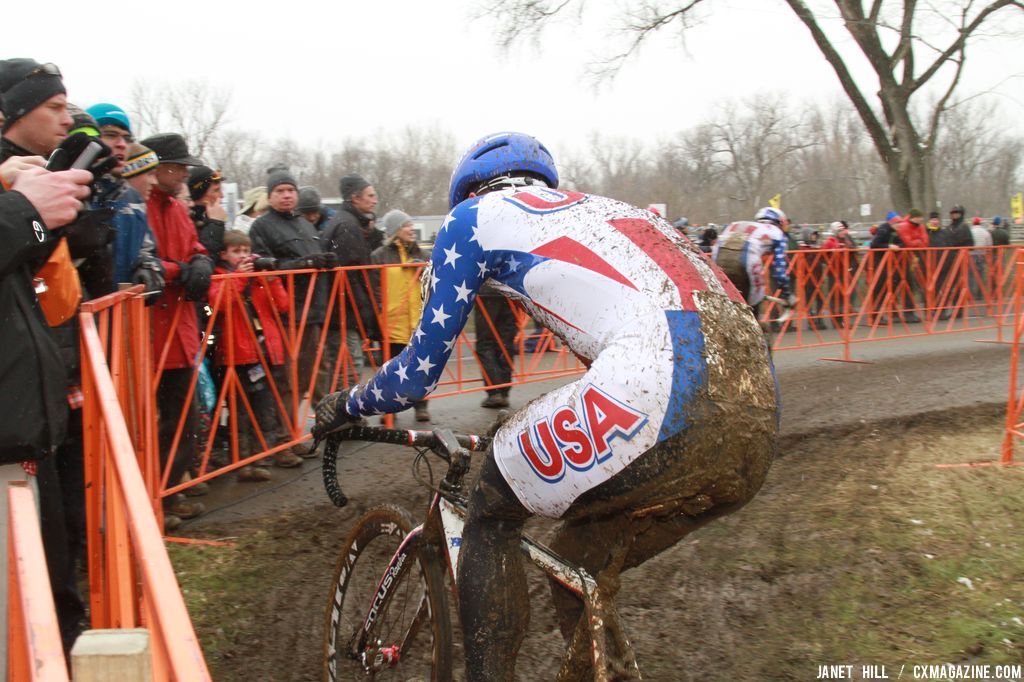 USA at the Elite World Championships of Cyclocross. © Janet Hill