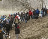 Escaping the flooding at the Elite World Championships of Cyclocross. © Janet Hill