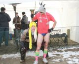 Superfan at the Elite World Championships of Cyclocross. © Janet Hill