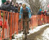 Tired looking Belgian at the Elite World Championships of Cyclocross. © Janet Hill