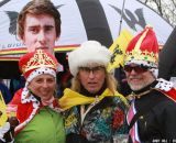 Some serious fans at the Elite World Championships of Cyclocross. © Janet Hill